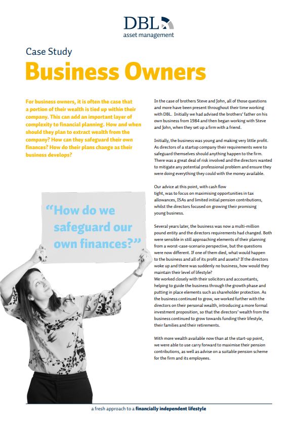 Case Study – Business Owners