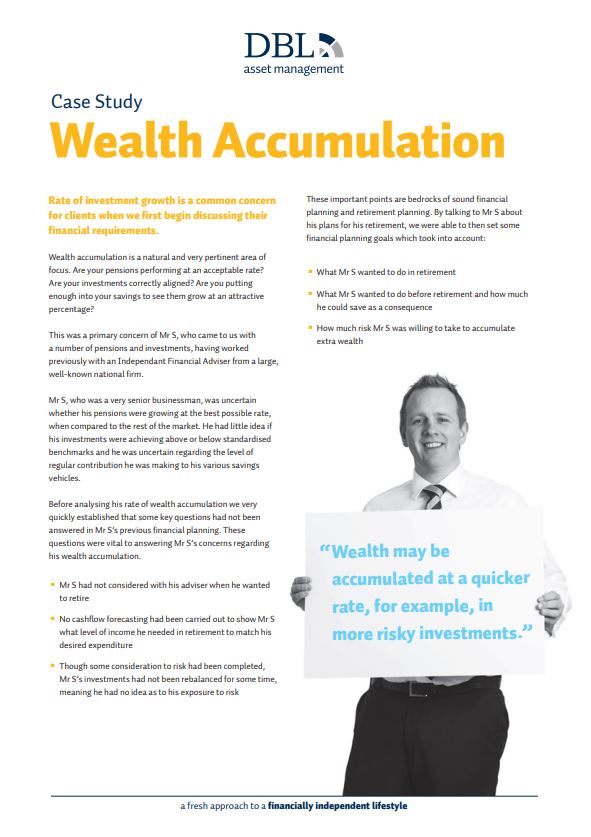 Case Study – Wealth Accumulation